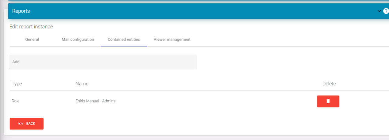 Enthaltene Entitäten