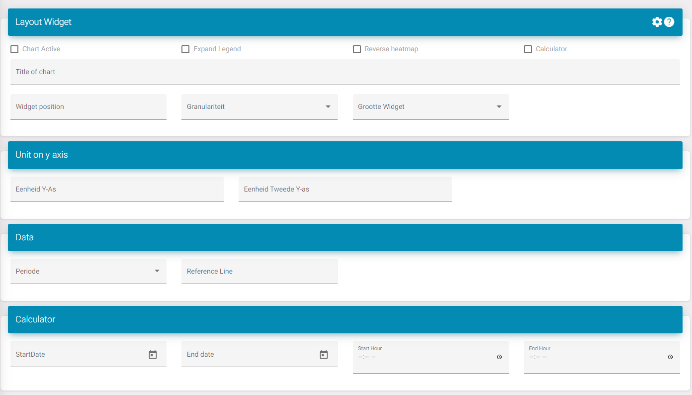 Heatmap Einstellungen