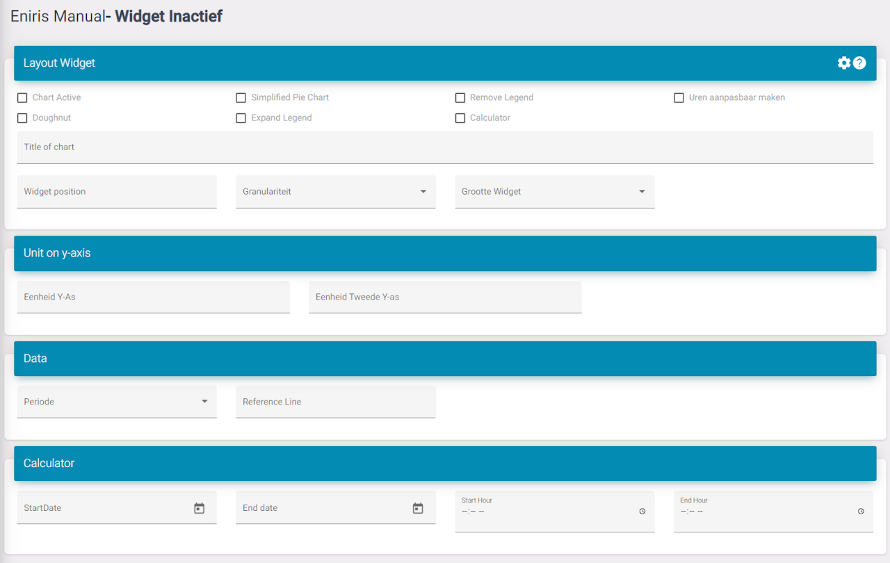 Kreisdiagramm Einstellungen